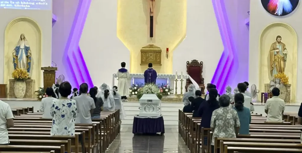 Gói tang lễ công giáo