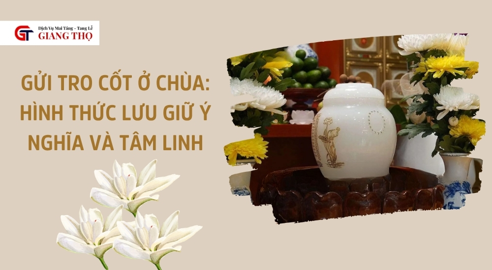 gửi tro cốt ở chùa