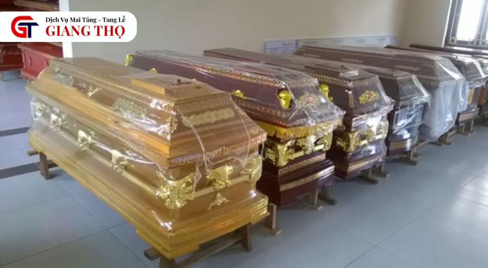 Quan tài nhập khẩu nổi bật nhờ chất liệu cao cấp