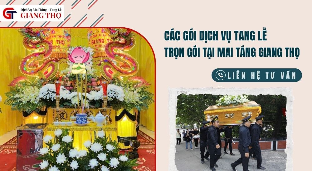 gói dịch vụ tang lễ trọn gói