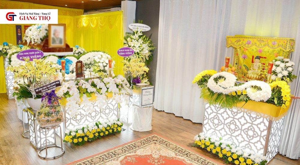 Giang Thọ cung cấp đầy đủ hạng mục tang lễ