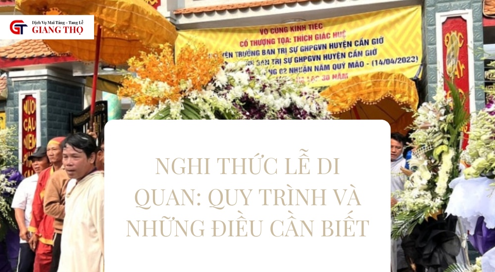 Nghi thức lễ di quan