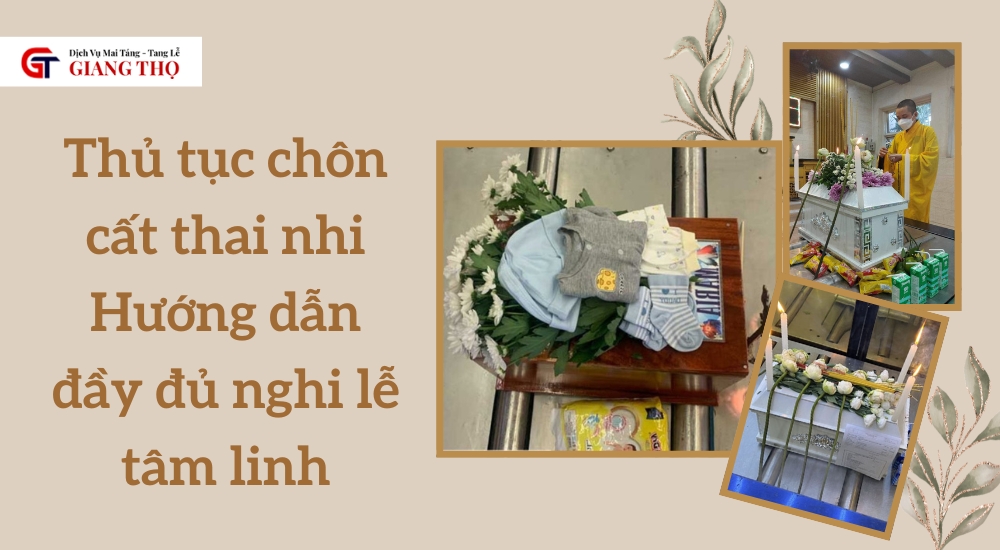 thủ tục chôn cất thai nhi