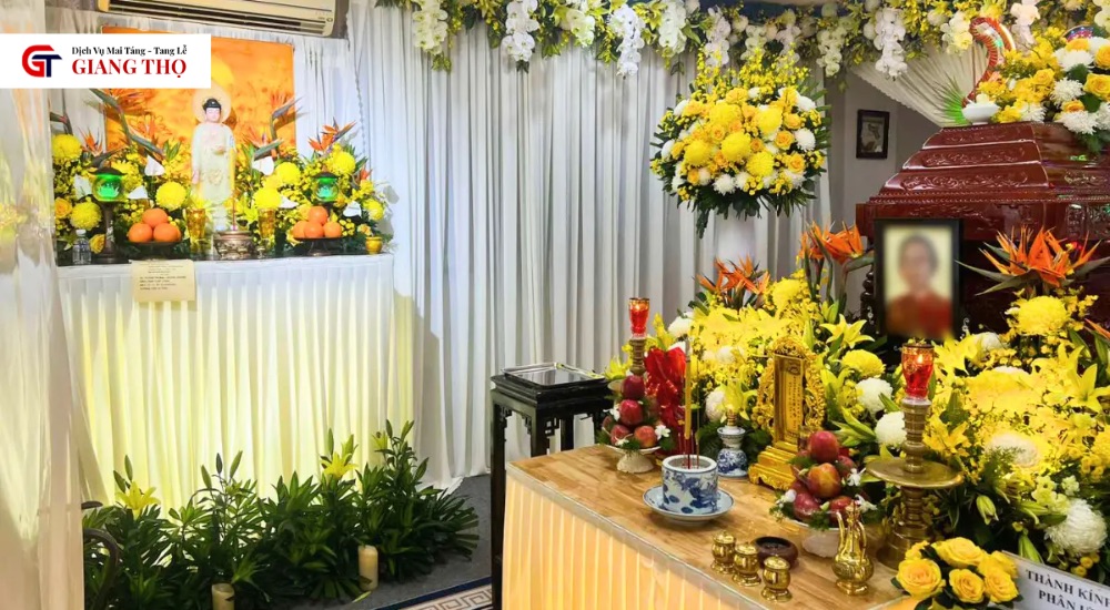 Gói mai táng cao cấp trang trọng, tinh tế, trọn vẹn từng chi tiết
