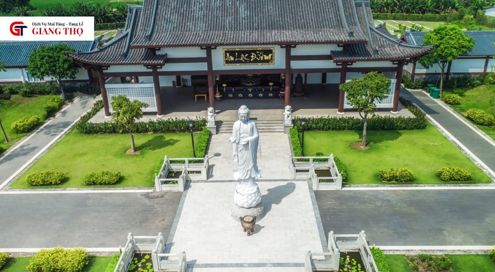 Khuôn viên của nghĩa trang Sài Gòn Thiên Phúc