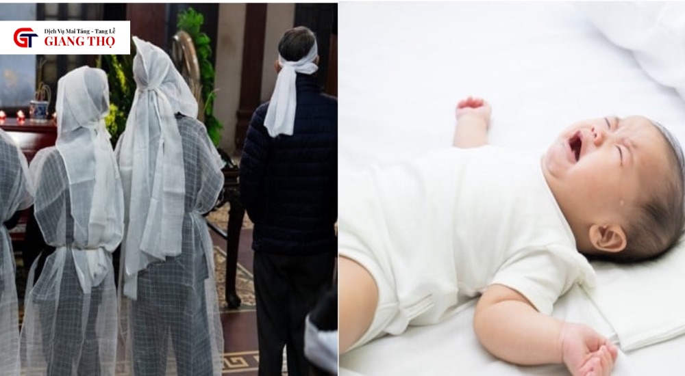 Sau đám tang cần tránh tiếp xúc với trẻ nhỏ