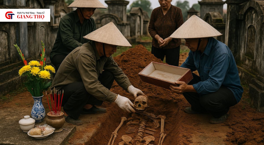 Điều cần làm khi cải táng