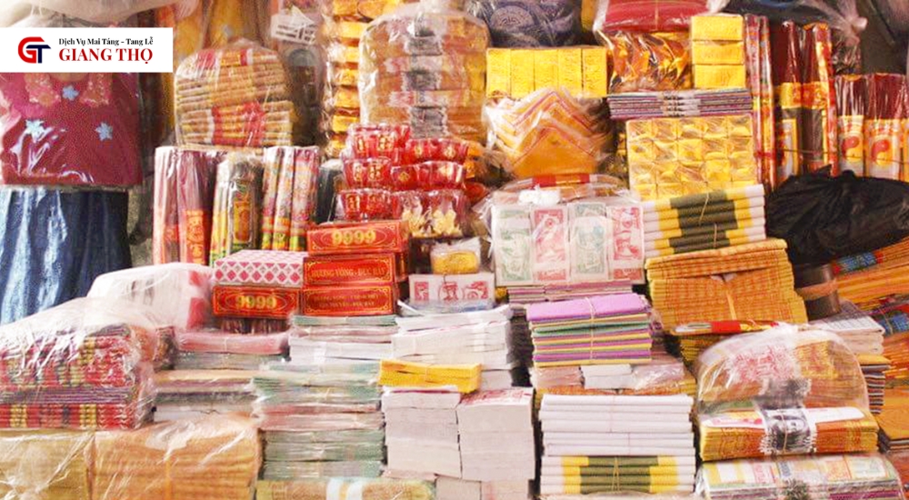Vàng mã không cần mua quá nhiều gây lãng phí