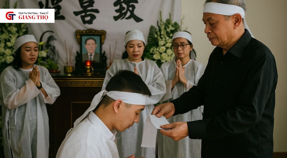 Nghi thức trong chuỗi nghi lễ tang lễ của người Việt Nam