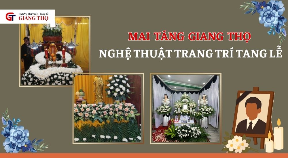 trang trí tang lễ