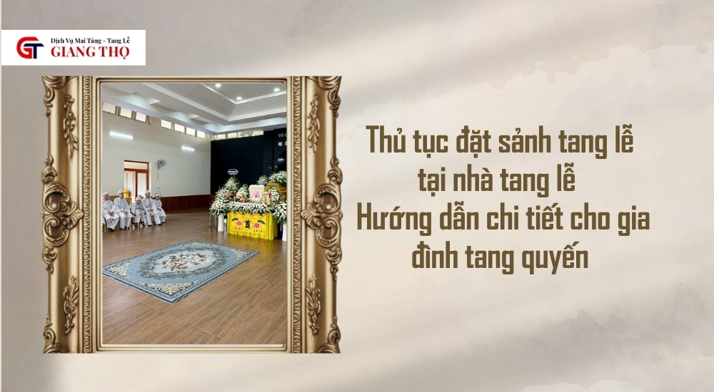 thủ tục đặt sảnh tang lễ tại nhà tang lễ